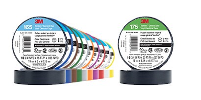 image of 3M Temflex General Use Vinyl Electrical Tapes
