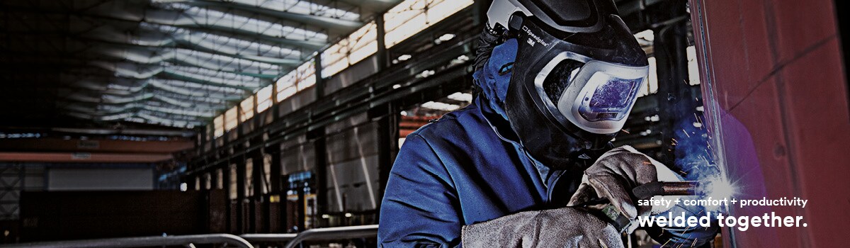 Safety Welding with 3M metal fabrication safety products
